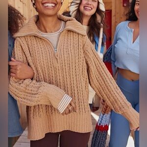 Aerie Zip Sweater